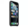 Apple gyári iPhone 11 Pro szilikon hátlap, tok (bontott doboz), fekete