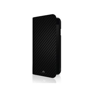 Hama Black Rock Flex-Carbon iPhone 7/8/SE (2020/2022) oldalra nyíló tok, fekete