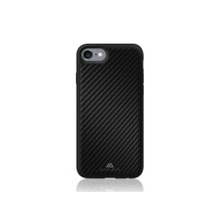   Hama Black Rock Material Case Real Carbon iPhone 6/6s/7/8/SE (2020/2022) hátlap, tok, fekete