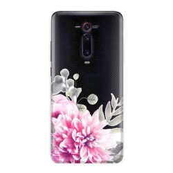   Casegadget Xiaomi Mi 9T/Mi 9T Pro Bright Flowers, hátlap, tok, mintás, színes