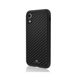   Hama Black Rock Robust Real Carbon iPhone Xr, ütésálló hátlap, tok, fekete