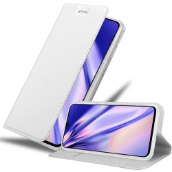   Smart Magnetic Samsung Galaxy J3 (2017) oldalra nyíló tok, ezüst