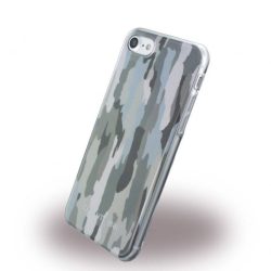  Cerruti Hard Case Camouflage iPhone 7/8/SE (2020) hátlap, tok, mintás, zöld