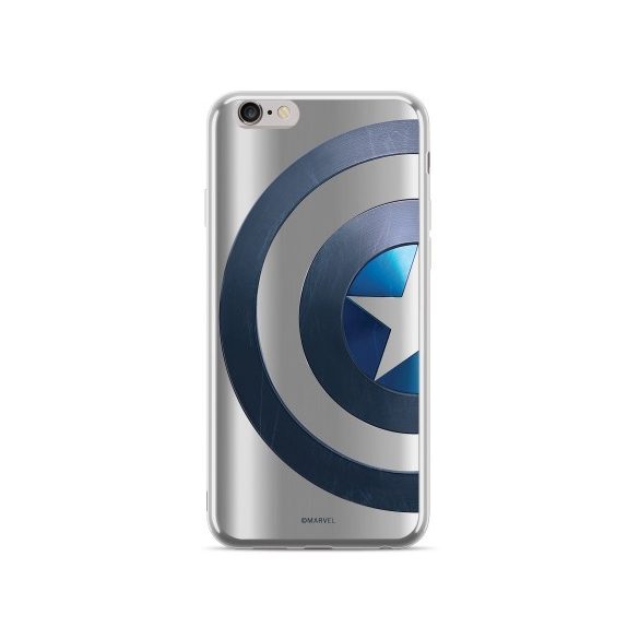MARVEL Captain America 006 iPhone XS/X hátlap, tok, átlátszó