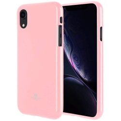   Mercury Goospery Jelly Case Samsung Galaxy A8 (2018) hátlap, tok, rózsaszín