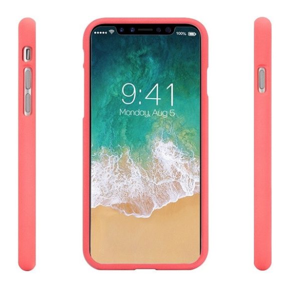 Mercury Goospery Soft Jelly Case Xiaomi Mi Note 10 Lite hátlap, tok, rózsaszín