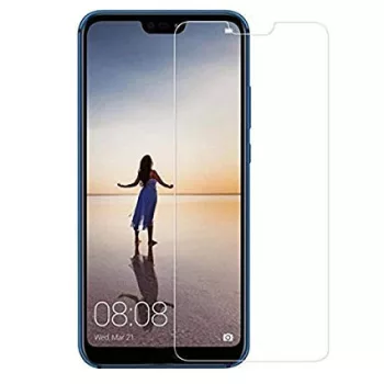   Huawei P20 kijelzővédő edzett üvegfólia (tempered glass) 0,33mm, 9H keménységű (nem teljes kijelzős 2D sík üvegfólia), átlátszó