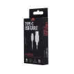 Maxlife USB-A/USB-C kábel, gyorstöltés funkció, 3A, 1m, fehér