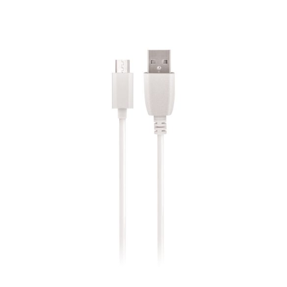 MaxLife MXTC-01 Micro USB hálózati töltő és kábel, 1A, 1m, fehér