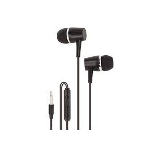 Maxlife MXEP-02 vezetékes fülhallgató, headset, 3.5mm jack, fekete