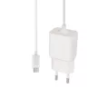 Maxlife MXTC-03 hálózati töltő adapter, gyorstöltő, 2.1A + iPhone USB-C kábel, fehér