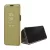 Clear View Case cover Huawei P20 Lite oldalra nyíló tok, arany