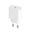 Maxlife MXTC-06 PD QC 20W, USB-C hálózati töltő adapter, gyorstöltő, fehér