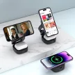 Maxlife MXWC-06 magnetic vezeték nélküli töltő 15W, fekete 3in1