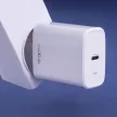 Maxlife MXTC-10-30C PD QC hálózati töltő 1x USB-C 30W, fehér