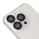 Set of lens glasses iPhone 16 Pro Max 6,9" black frame (3szt) kameravédő, fekete