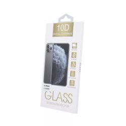   iPhone 11 Pro Max/Xs Max 5D Full Glue teljes kijelzős edzett üvegfólia, 9H keménységű, fekete