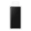 Clear View Case cover Huawei P Smart oldalra nyíló tok, fekete