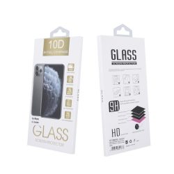   Xiaomi Redmi 9/Redmi 9 Prime/Poco M2 10D Full Glue teljes kijelzős edzett üvegfólia, 9H keménységű, fekete