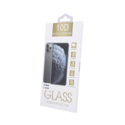   Samsung Galaxy A02s/A03s 5D Full Glue teljes kijelzős edzett üvegfólia, 9H keménységű, fekete