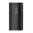 Clear View Case cover Samsung Galaxy A02s oldalra nyíló tok, fekete