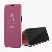   Clear View Case cover Samsung Galaxy A13 5G oldalra nyíló tok, rózsaszín