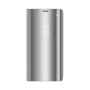 Clear View Case cover Samsung Galaxy A34 5G oldalra nyíló tok, ezüst