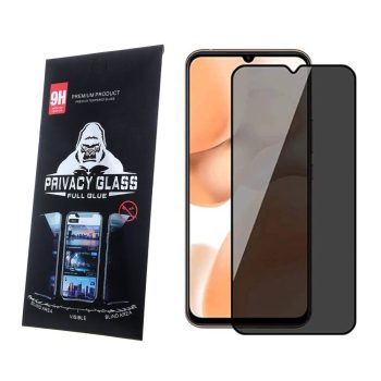   Samsung Galaxy A05 Privacy Glass betekintés védett edzett üvegfólia (tempered glass) 9H keménységű, átlátszó