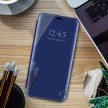 Smart Clear View Case Samsung Galaxy A16 oldalra nyíló tok, kék