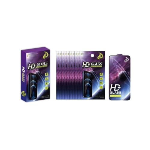 Tempered glass 9D Samsung Galaxy A16 4G / A16 5G fekete keret, , edzett üvegfólia