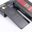 Tempered glass 6D Samsung Galaxy A56 5G fekete keret,  edzett üvegfólia