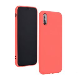   Forcell Silicone Case Huawei P40 Lite E/Y7P hátlap, tok, rózsaszín