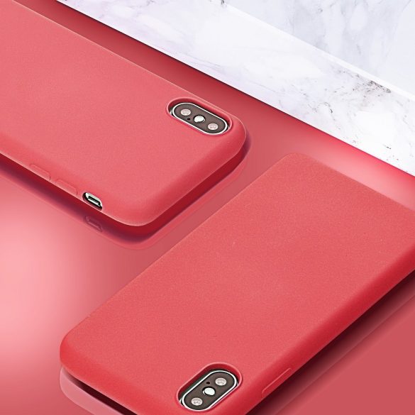 Silicone Case Huawei P40 Lite E/Y7P hátlap, tok, rózsaszín