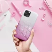 Glitter 3in1 Case Huawei P40 Lite E/Y7P hátlap, tok, ezüst-rózsaszín