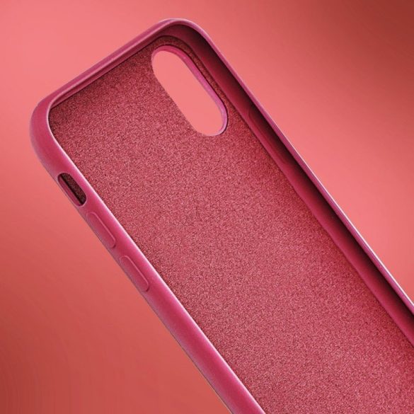 Silicone Case Huawei P Smart (2020) hátlap, tok, rózsaszín