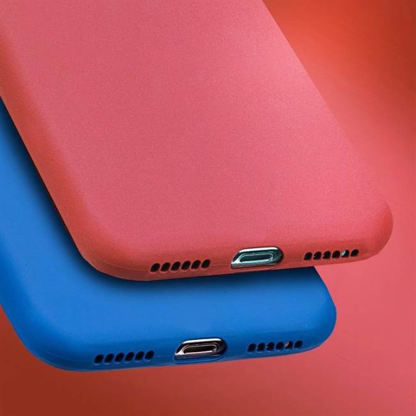 Silicone Case Samsung Galaxy A31 hátlap, tok, rózsaszín