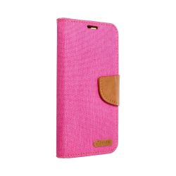   Canvas Case Xiaomi Mi 10T Lite 5G oldalra nyíló tok, rózsaszín