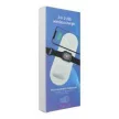 KT-IW 3in1 LED-es Qi Wireless Charger, univerzális vezeték nélküli töltő, 15W, fekete