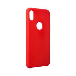 Silicone Case iPhone Xs Max hátlap, tok, piros
