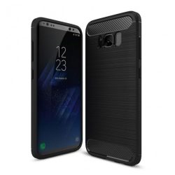   Forcell Carbon Case Flexible Samsung Galaxy S8 Plus hátlap, tok, fekete