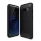 Carbon Case Flexible Samsung Galaxy S8 Plus hátlap, tok, fekete