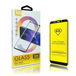   Glass Xiaomi Redmi 7A 6D Full Glue teljes kijelzős edzett üvegfólia (tempered glass) 9H keménységű, tokbarát, fekete