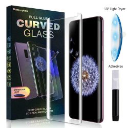   Liquid Glass UV Full Glue Samsung Galaxy Note 10 teljes kijelzős edzett üvegfólia (tempered glass) 9H keménységű, átlátszó