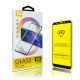 Glass Samsung Galaxy A71 5G 6D Full Glue teljes kijelzős edzett üvegfólia (tempered glass) 9H keménységű, tokbarát, fekete