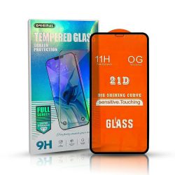   Glass Xiaomi Mi 10T Lite 6D Full Glue teljes kijelzős edzett üvegfólia (tempered glass) 9H keménységű, tokbarát, fekete