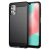Carbon Case Flexible Samsung Galaxy A32 4G hátlap, tok, fekete