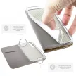 Smart Magnet Samsung Galaxy S22 Ultra oldalra nyíló tok, arany