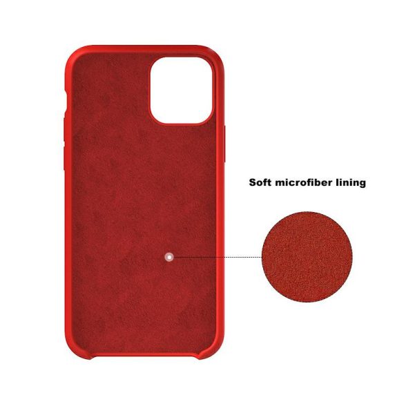 Silicone case Samsung Galaxy A53 5G hátlap, tok, piros