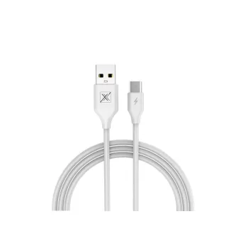MX SET, 2.4A,/TYPE-C/1m, kábel, fehér