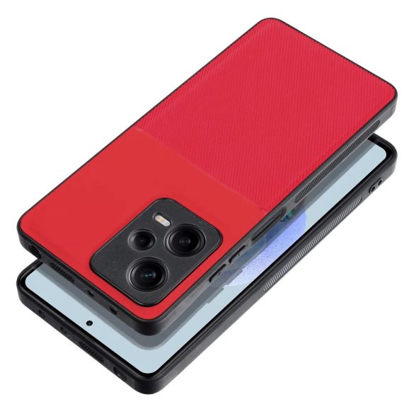Elegance Case Xiaomi Redmi Note 12 Pro 5G hátlap, tok, piros